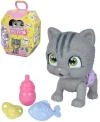 Simba Kočička Pamper Petz set zvířátko mláďátko s doplňky pije čůrá 3 překvapení