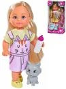 Simba Panenka Evička Kitty set s kočičkou a lahvičkou 2 druhy Simba Panenka Evička Kitty set s kočičkou a lahvičkou 2 druhy