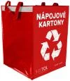 SIXTOL Taška na tříděný odpad SORT EASY CARTON, 30x30x40cm, 36l SIXTOL Taška na tříděný odpad SORT EASY CARTON, 30x30x40cm, 36l