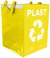 SIXTOL Taška na tříděný odpad SORT EASY PLASTIC, 30x30x40cm, 36l