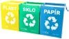 SIXTOL Tašky na tříděný odpad SORT EASY 3 BASIC, 30x30x40 cm, 3 x 36 l, 3 ks SIXTOL Tašky na tříděný odpad SORT EASY 3 BASIC, 30x30x40 cm, 3 x 36 l, 3 ks