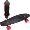 Skateboard dětský pennyboard černý 43cm plastové osy červená kola Skateboard dětský pennyboard černý 43cm plastové osy červená kola