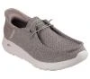 Skechers Go Walk Max Halycon Slip-Ins taupe pánské tenisky