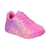 Skechers Uno Lite Metallic Joy Jr hot pink dětské tenisky