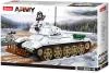 SLUBAN ARMY WWII Tank bílý T-34/85 518 dílků + 2 figurky (stavebnice)