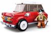 Sluban Model Bricks Auto Mini vůz červený 150 dílků + 1 figurka (stavebnice)