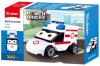 Sluban Power Bricks Auto sanitka s očima zpětný chod 37 dílků (stavebnice)