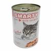 SMARTY Cat Losos chunks, konzerva 410 g SMARTY Cat Losos chunks, konzerva 410 g