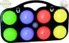 Směr HRA Petanque 8 koulí plast petangue koule sada Směr HRA Petanque 8 koulí plast petangue koule sada