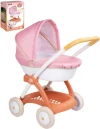 Smoby Kočárek Baby Nurse hluboký pro panenku miminko kov Smoby Kočárek Baby Nurse hluboký pro panenku miminko kov