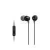 Sony MDR-EX15AP - Sluchátka do uší s mikrofonem - Black Sony MDR-EX15AP - Sluchátka do uší s mikrofonem - Black