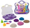 Spin Master Kinetic Sand Variety Case kinetický písek s nástroji v kufříku