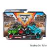 Spin Master MONSTER JAM - sběratelský kovový model auta Monster Truck, set 2 modelů, assort, 1:64