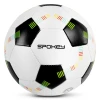 Spokey GOAL KIDS Dětský fotbalový míč, bílý s pruhovaným vzorem Spokey GOAL KIDS Dětský fotbalový míč, bílý s pruhovaným vzorem