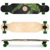 Spokey LONGBAY PRO Longboard 140 x 24 cm, ABEC7, zeleno-černý