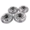 Spokey Lax šedá 64 mm 82A náhradní kolečka na kolečkové brusle
