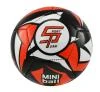 SPORTTEAM Fotbalový míč miniball S2 černo-červený SPORTTEAM Fotbalový míč miniball S2 černo-červený