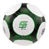 SPORTTEAM Fotbalový míč S2 vel.5 černo-zelený