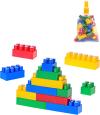 Stavebnice baby barevné stavební kostky 3-9cm set 100ks v igelitu Stavebnice baby barevné stavební kostky 3-9cm set 100ks v igelitu