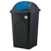 Stefanplast Koš odp.výklop.MULTIPAT 60l čtverc.ČER/MO víko PH Stefanplast Koš odp.výklop.MULTIPAT 60l čtverc.ČER/MO víko PH