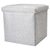 Storage Solutions Taburet s úložným prostorem 38 × 38 cm šedá Storage Solutions Taburet s úložným prostorem 38 × 38 cm šedá