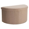 Storage Solutions Taburet s úložným prostorem 69 × 38 cm béžová Storage Solutions Taburet s úložným prostorem 69 × 38 cm béžová