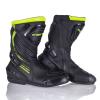 Street Racer Boty na motorku Grid černo-fluo žluté + šátek Kilpi