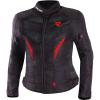 Street Racer Dámská bunda na motorku Rose Air černo-červená + sleva 300,- na příslušenství