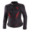 Street Racer Dámská bunda na motorku Rose černo-červená + sleva 400,- na příslušenství Street Racer Dámská bunda na motorku Rose černo-červená + sleva 400,- na příslušenství