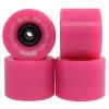 Sulov Kolečka Penny board Neon Pink 60 x 45mm 85a sada 4ks s ložisky (VÝPRODEJ)