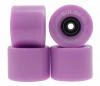 SULOV Pastel Purple 60 x 45 mm 85A sada 4 ks koleček pro penny board s ložisky ABEC-7 chrome SULOV Pastel Purple 60 x 45 mm 85A sada 4 ks koleček pro penny board s ložisky ABEC-7 chrome