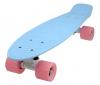 Sulov 22[34] PASTEL modro-ružový penny board