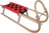 Sulov TATRA 120cm červeno-černé dřevěné sáně (VÝPRODEJ)