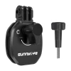 Sunnylife ZJ846 černý držák na motorku pro sportovní kamery