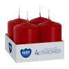 Admit Svíčka adventní 60x40mm ČRV BURGUND (4ks)