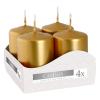 Admit Svíčka adventní 60x38/40mm ZLA (4ks)