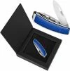 Swiza D03 Leather Blue luxusní kapesní nůž Swiza D03 Leather Blue luxusní kapesní nůž