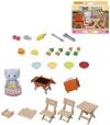 Sylvanian Families BBQ sada na piknik s figurkou slona doplněk k herním sadám