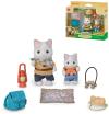 Sylvanian Families Průzkumný set 2 figurky Latte kočky bratr a miminko s doplňky Sylvanian Families Průzkumný set 2 figurky Latte kočky bratr a miminko s doplňky