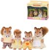 Sylvanian Families Rodina hnědých veverek set 4 figurky v krabici