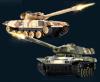 Tanková bitva ABRAMS vs. T90 - maskáčový 1/32 SADA Tanků + sleva 200,- na příslušenství