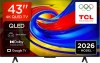TCL 43P7L SMART TV 43[34] QLED/4K UHD/Direct LED/50Hz/3xHDMI/2xUSB/LAN/GoogleTV
