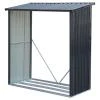 Tepro 7712 Wood Store Large Přístřešek na dřevo 164 x 83 x 157 cm, plechový, antracit Tepro 7712 Wood Store Large Přístřešek na dřevo 164 x 83 x 157 cm, plechový, antracit