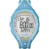 Timex Ironman Sleek Tap Screen světle modré dámské digitální hodinky Timex Ironman Sleek Tap Screen světle modré dámské digitální hodinky