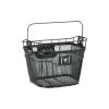 TOPEAK Basket Front Fixer 3 černý košík na řidítka TOPEAK Basket Front Fixer 3 černý košík na řidítka