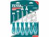 TOTAL-TOOLS Šroubováky, sada 6ks, CrV, industrial