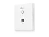 TP-Link EAP115-Wall N300 WIFI přístupový bod Omada 1xLAN IN 1X LAN OUT PoE povrchová montáž na krabičku TP-Link EAP115-Wall N300 WIFI přístupový bod Omada 1xLAN IN 1X LAN OUT PoE povrchová montáž na krabičku