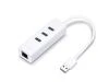 TP-Link UE330 síťový adaptér, USB3.0, 1x 10/100/1000Mbps + USB hub 3x USB 3.0 porty TP-Link UE330 síťový adaptér, USB3.0, 1x 10/100/1000Mbps + USB hub 3x USB 3.0 porty