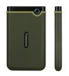 TRANSCEND 1TB StoreJet 25M3G SLIM, 2.5”, USB 3.0 (3.1 Gen 1) Externí Anti-Shock disk, tenký profil, armádní zelená