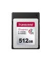 Transcend 512GB CFexpress 820 NVMe PCIe Gen3 x2 (Type B) paměťová karta, 1700MB/s R, 1000MB/s W Transcend 512GB CFexpress 820 NVMe PCIe Gen3 x2 (Type B) paměťová karta, 1700MB/s R, 1000MB/s W
